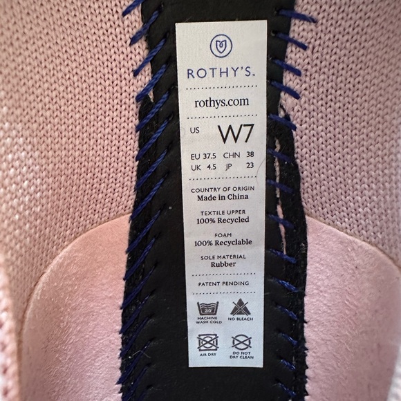 The Point Rothy’s Pink size 7 - Picture 5 of 8